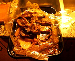 Comida lista para servir